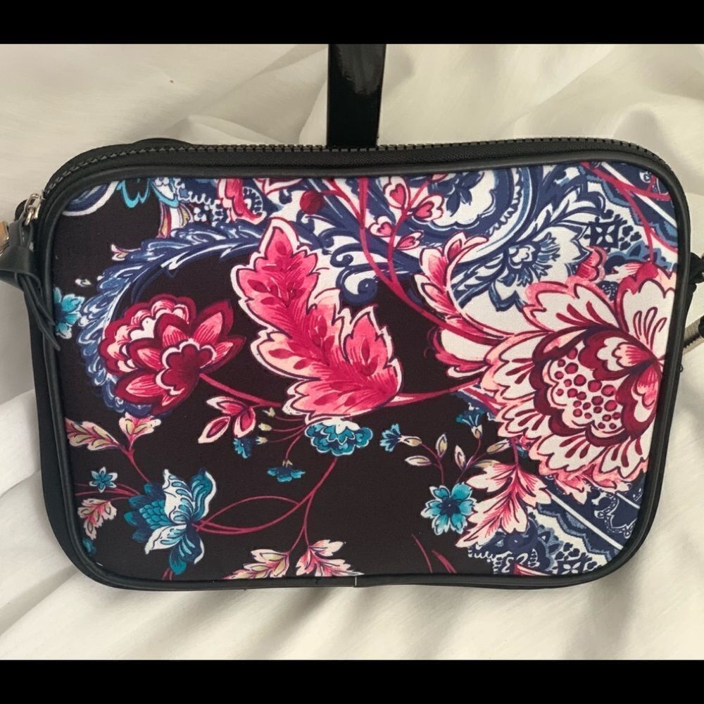 Floral crossbody